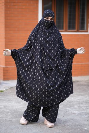Luxury Mishori Silk Khimar Set – 41
